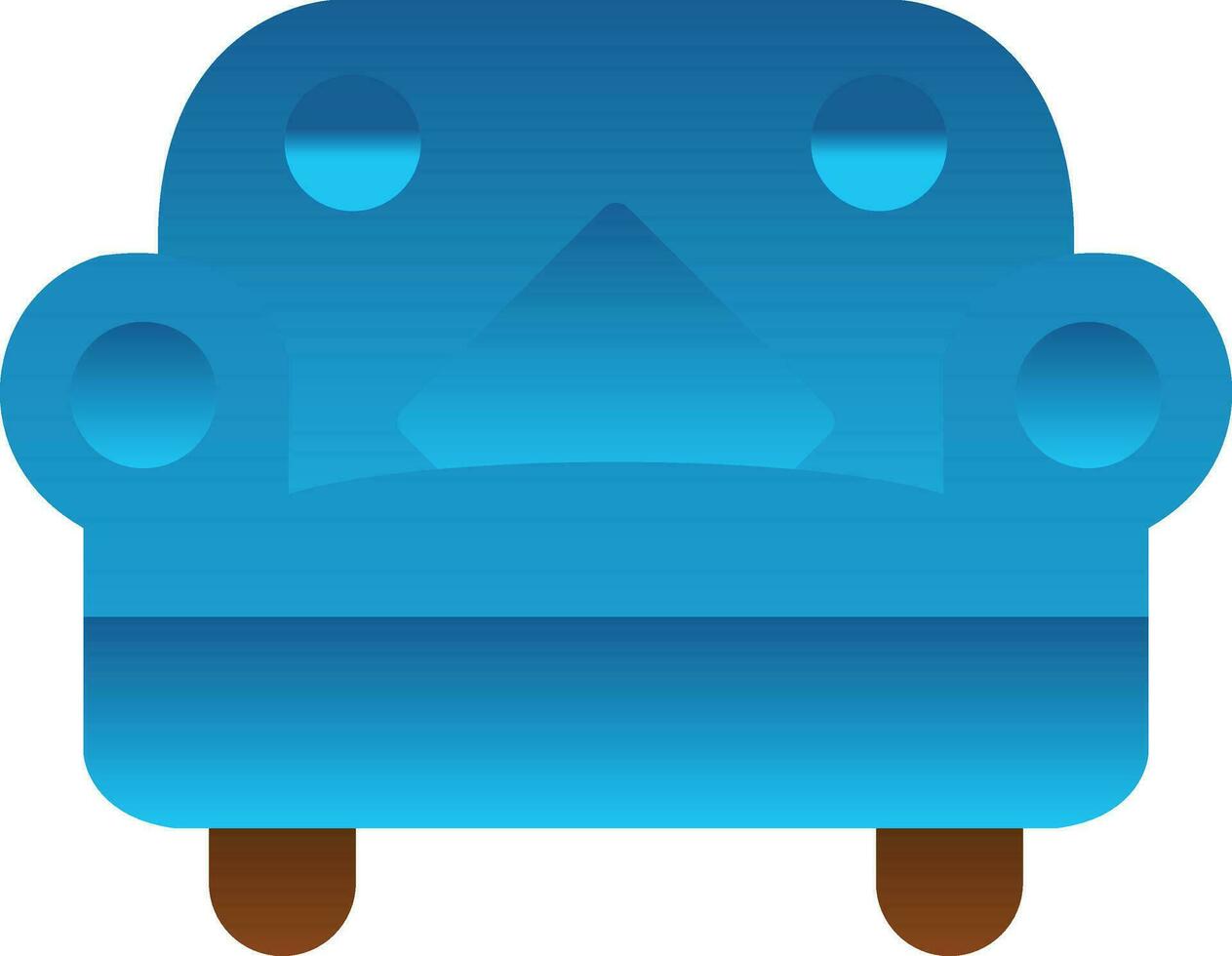 design de ícone de vetor de sofá