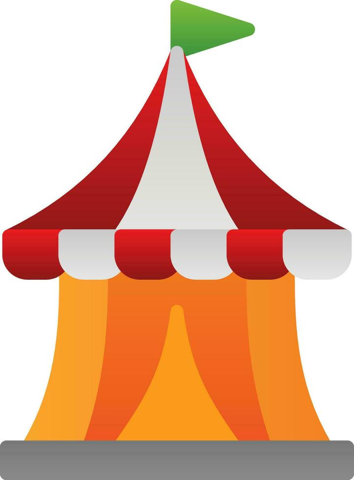 design de ícone de vetor de circo