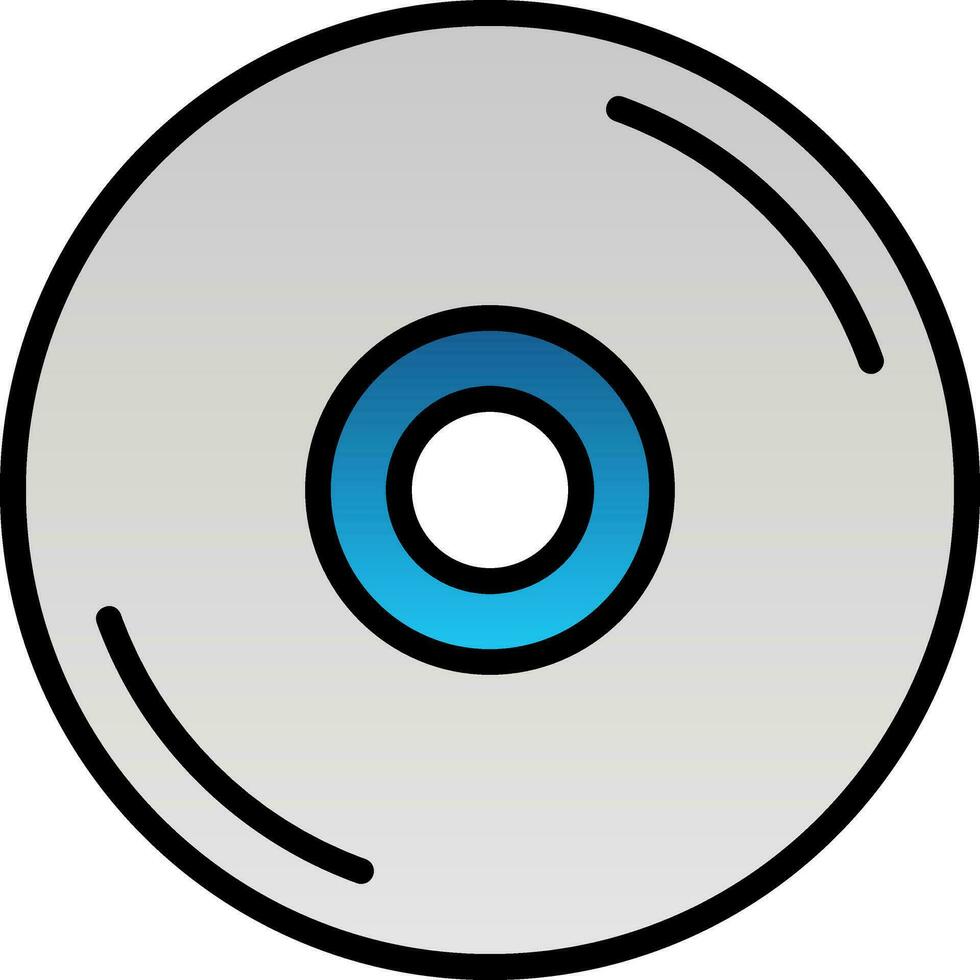 design de ícone de vetor de cd