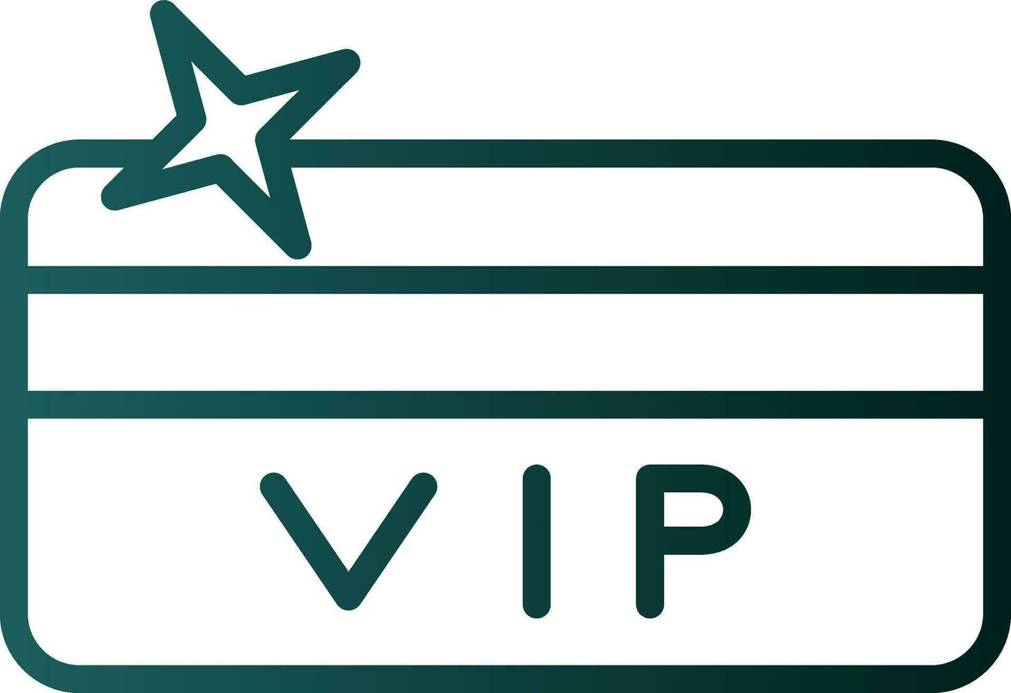 design de ícone de vetor de cartão vip