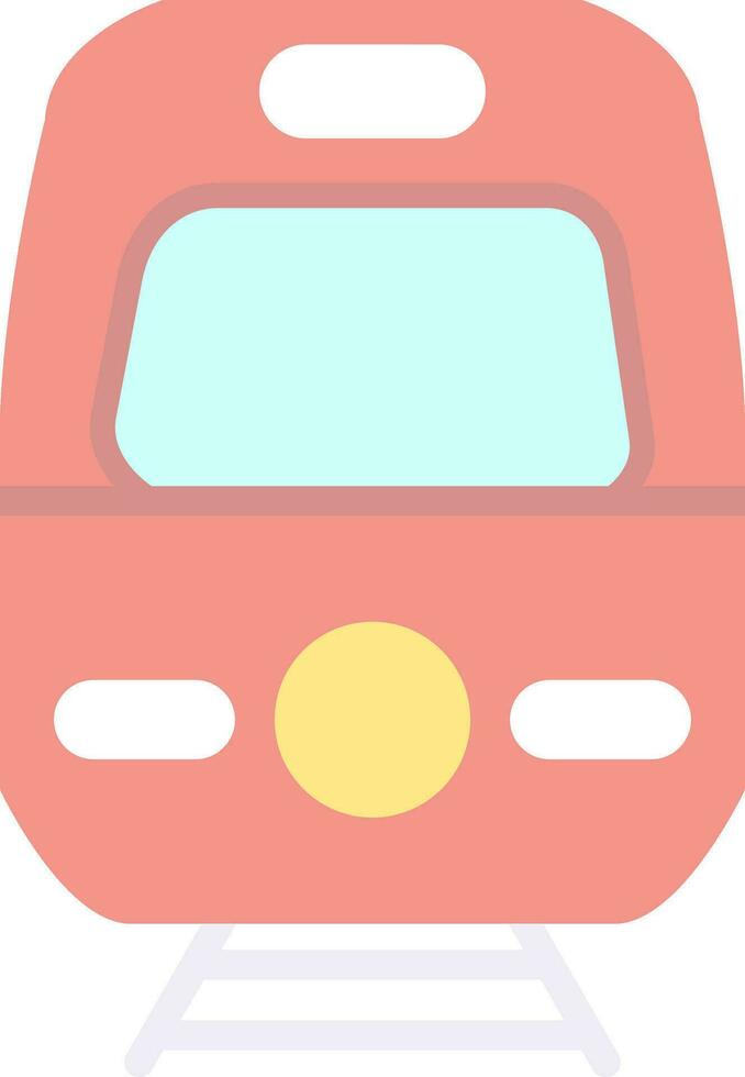 design de ícone de vetor de metrô
