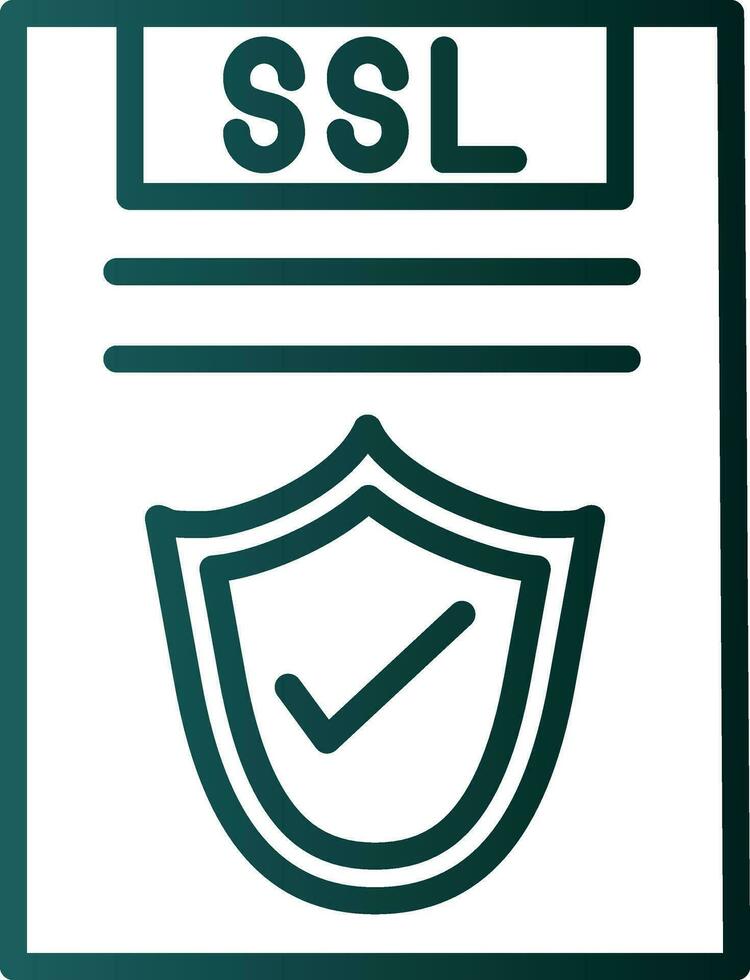 ssl vetor ícone Projeto