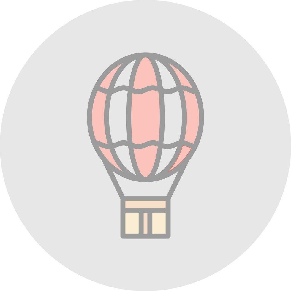 design de ícone de vetor de balão de ar quente