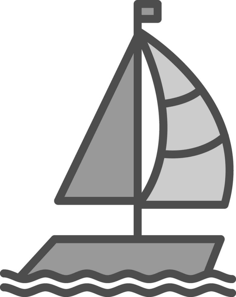 design de ícone de vetor de barco