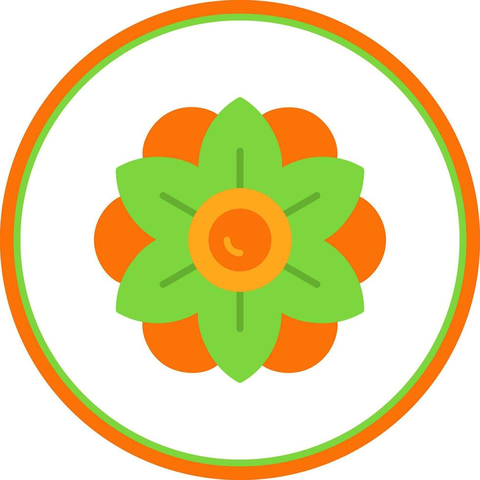projeto do ícone do vetor da flor