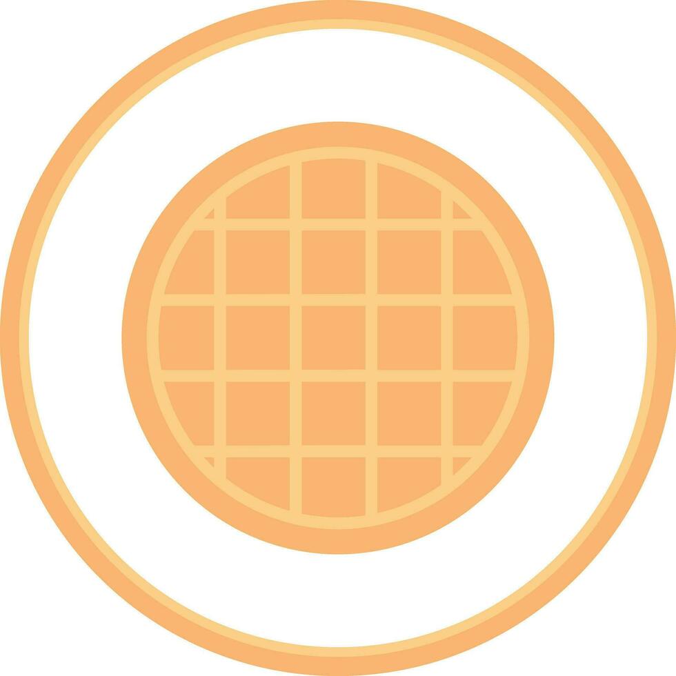 waffle vetor ícone Projeto