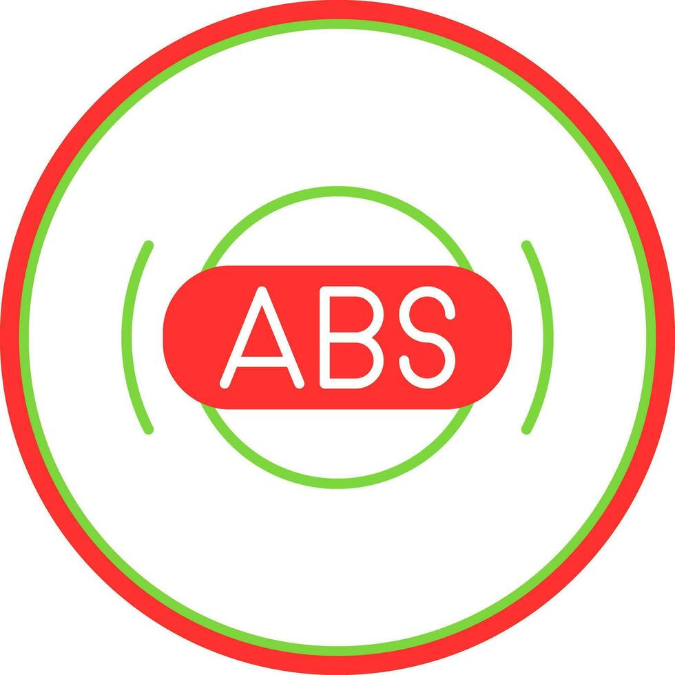 design de ícone de vetor abs