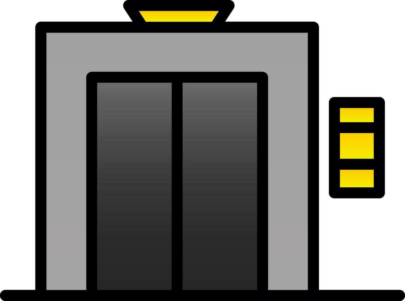 design de ícone de vetor de elevador