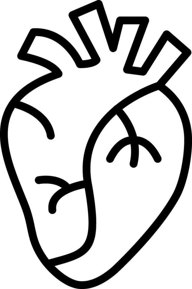 design de ícone de vetor de coração