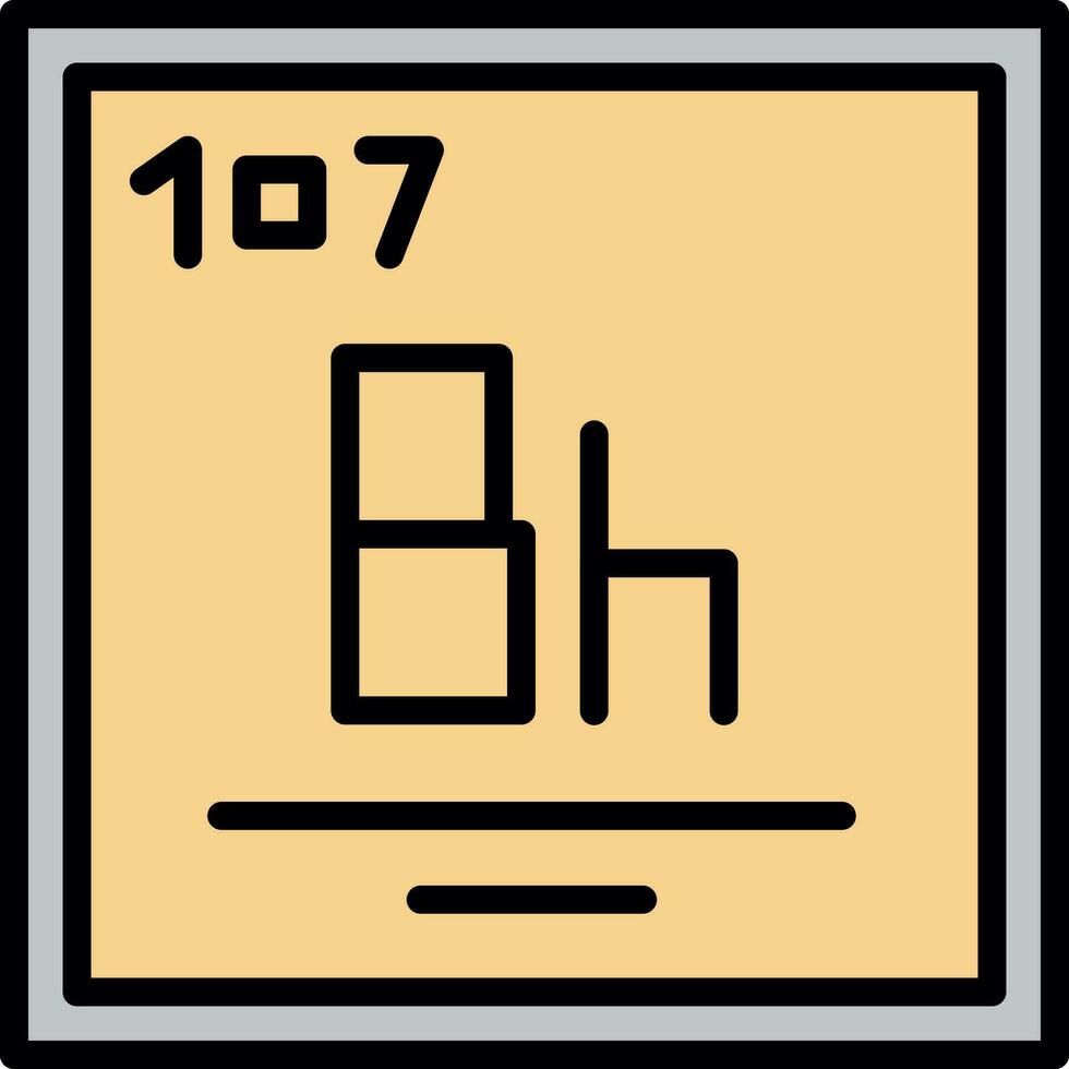 Bohrium vetor ícone Projeto