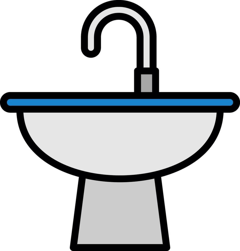 lavatório vetor ícone Projeto