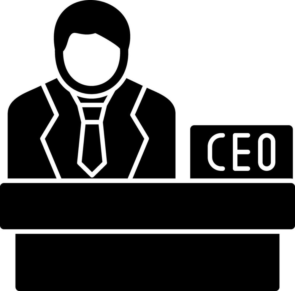 CEO vetor ícone Projeto