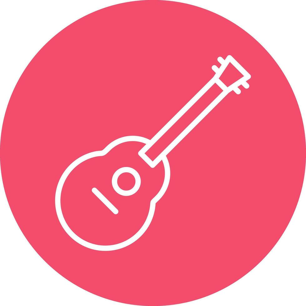 acústico guitarra vetor ícone Projeto