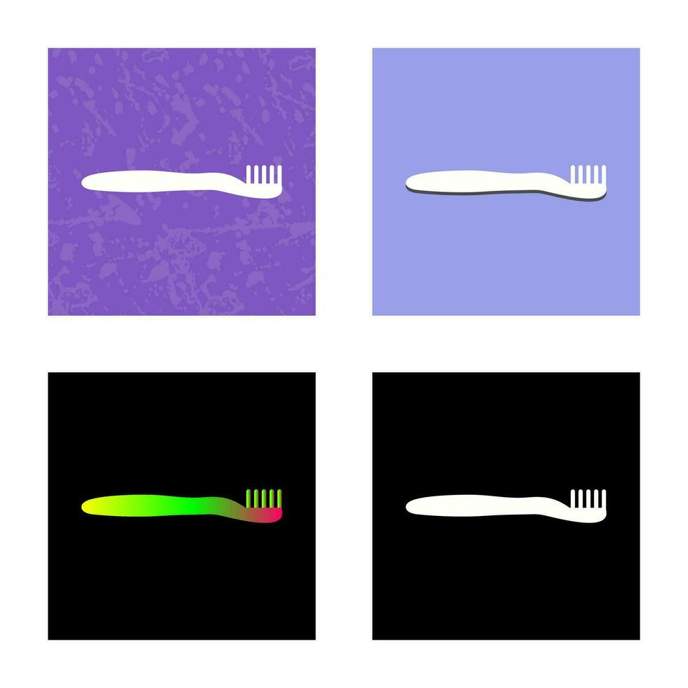 ícone de vetor de escova de dentes