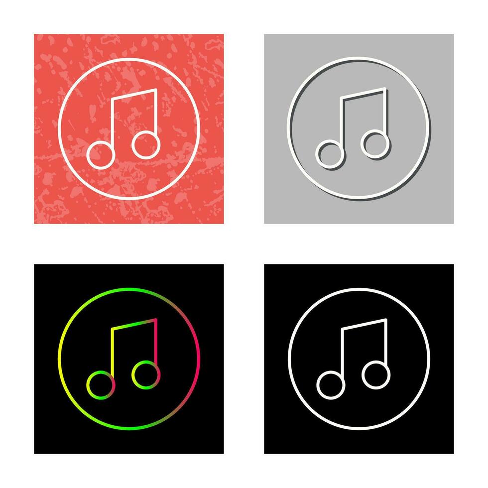 ícone de vetor de player de música