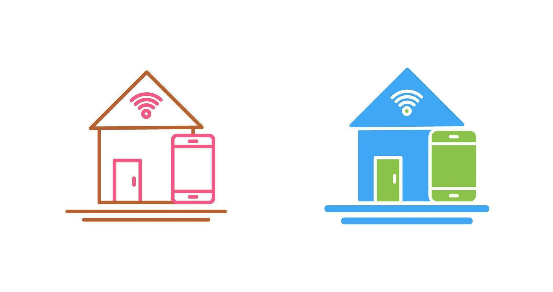 ícone de vetor de automação residencial