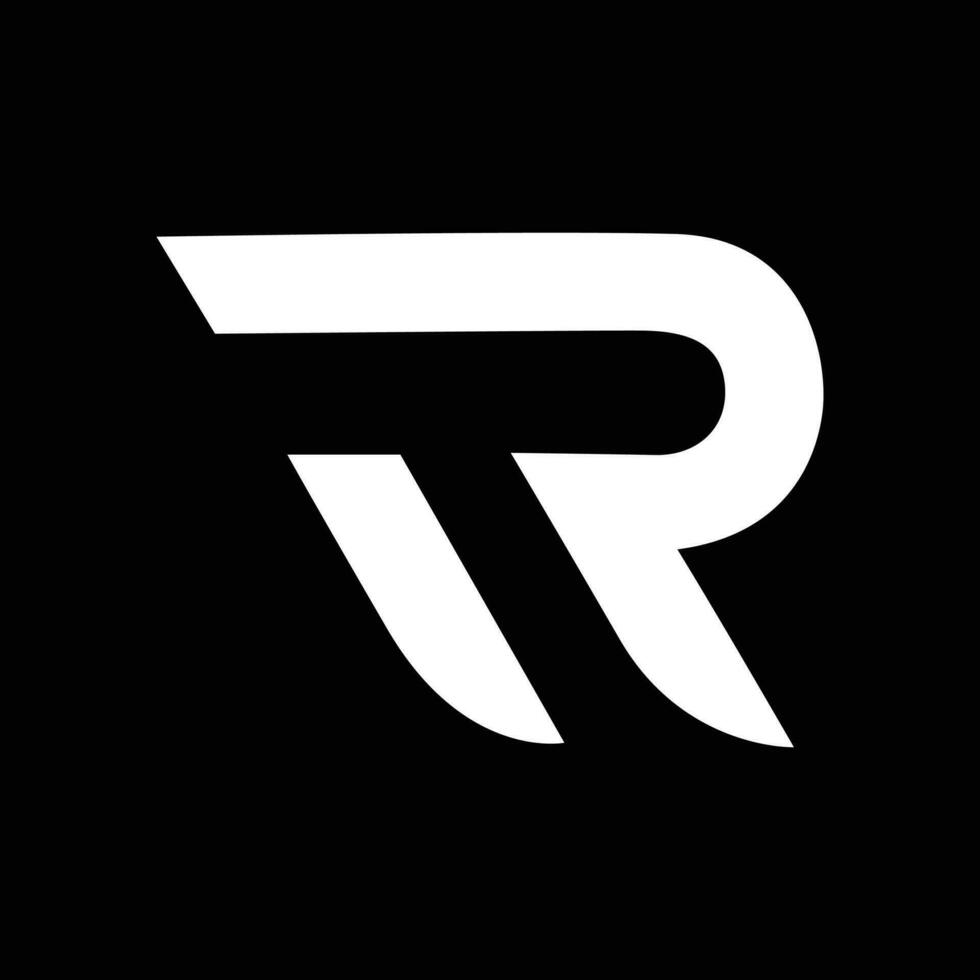 profissional r logotipo vetor