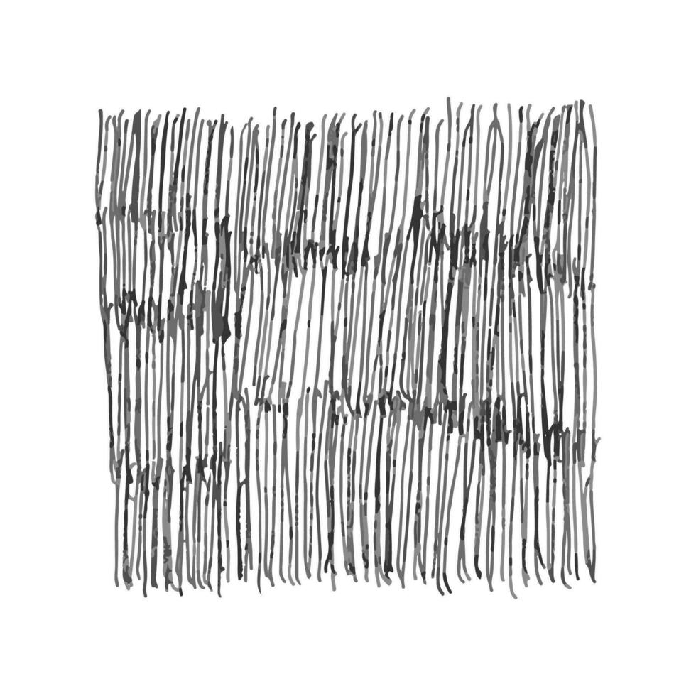 vertical lápis golpes isolado em branco fundo. caneta listras, mão desenhado rabiscos, gráfico elemento. vetor