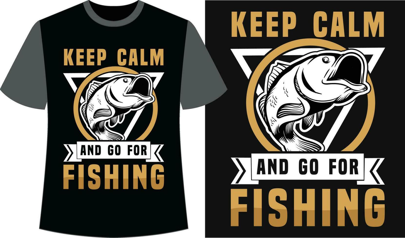 desencadear seu paixão com na moda pescaria camiseta desenhos vetor