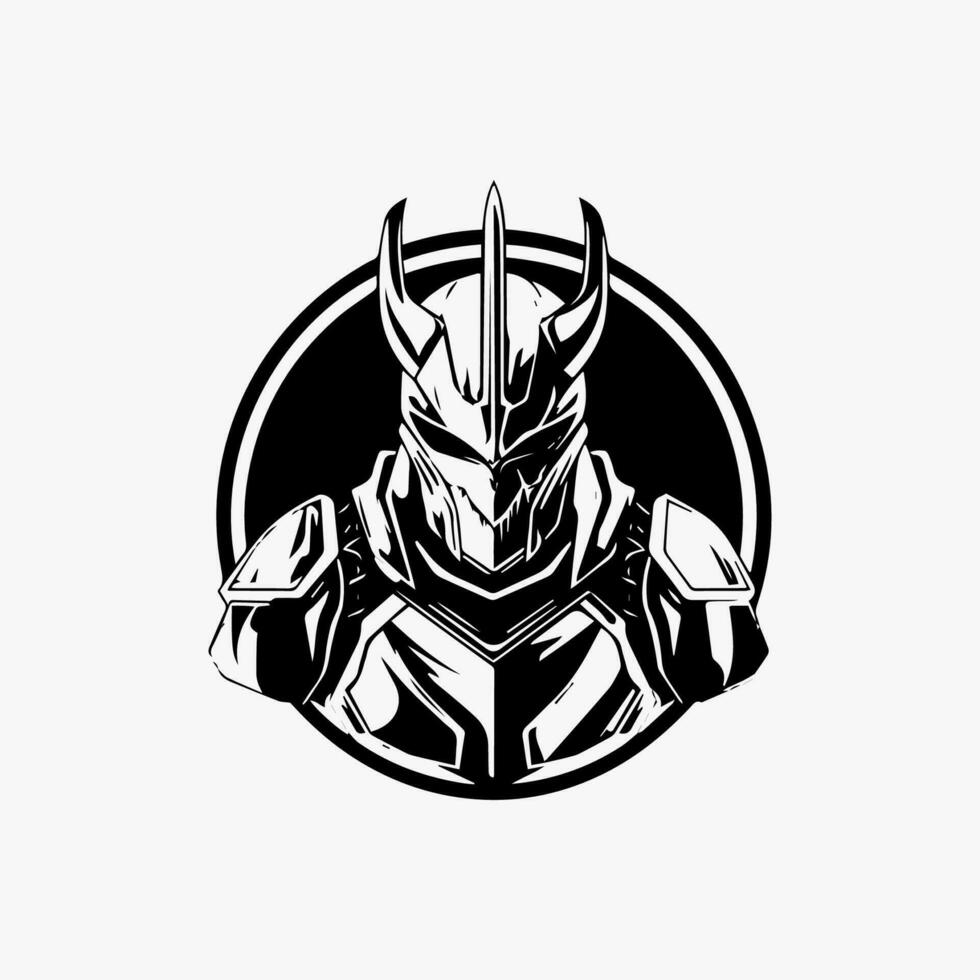 guardião escudo logotipo forja uma poderoso marca identidade com a armaduras inspirado ilustração este simboliza proteção e segurança. vetor