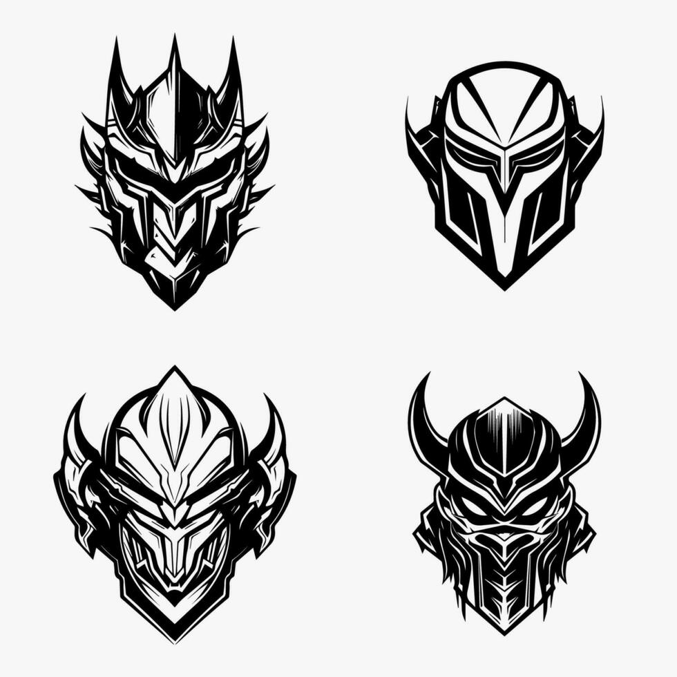 guardião escudo logotipo forja uma poderoso marca identidade com a armaduras inspirado ilustração este simboliza proteção e segurança. vetor