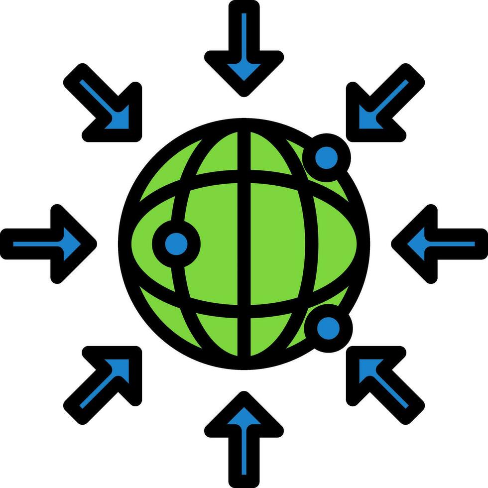 design de ícone de vetor de internet