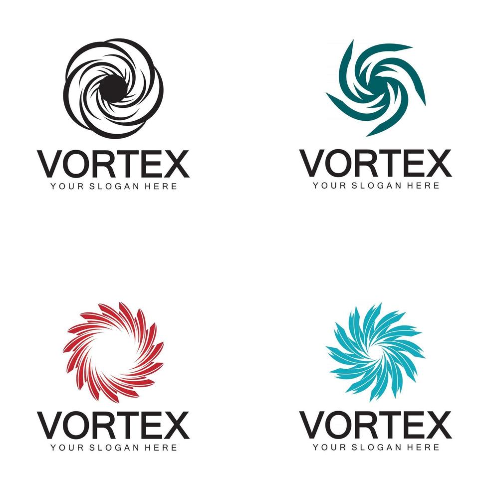 vórtice logotipo símbolo ícone ilustração design vetor