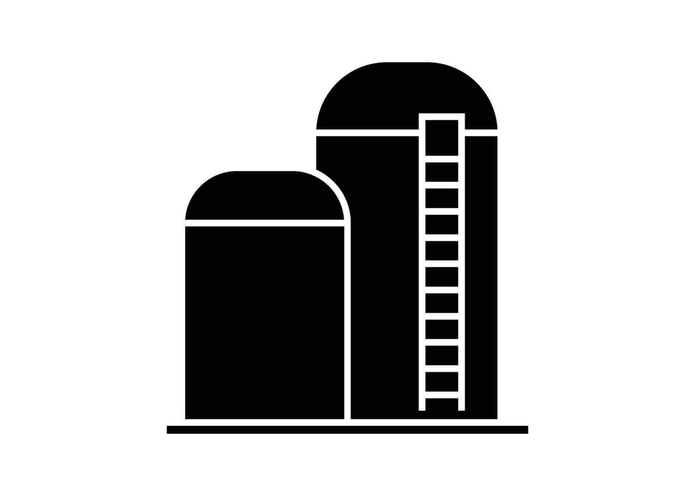 silo ícone ícone clipart Projeto ilustração isolado vetor