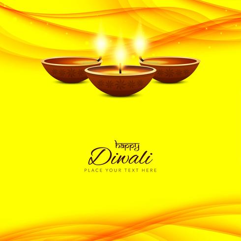 Fundo abstrato feliz Diwali vetor