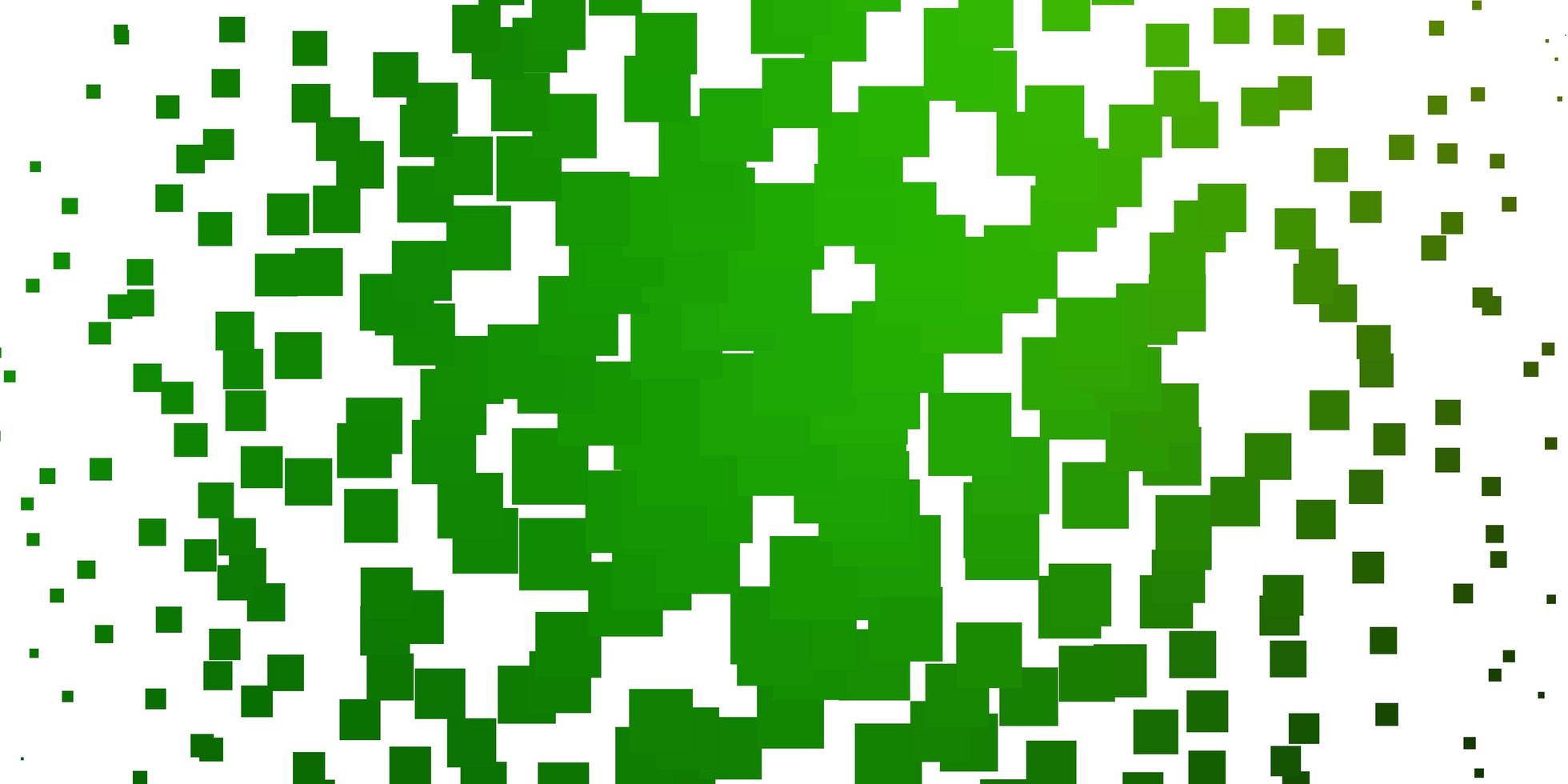 textura de vetor verde claro em retângulos de estilo retangular com gradiente colorido em modelo abstrato para telefones celulares