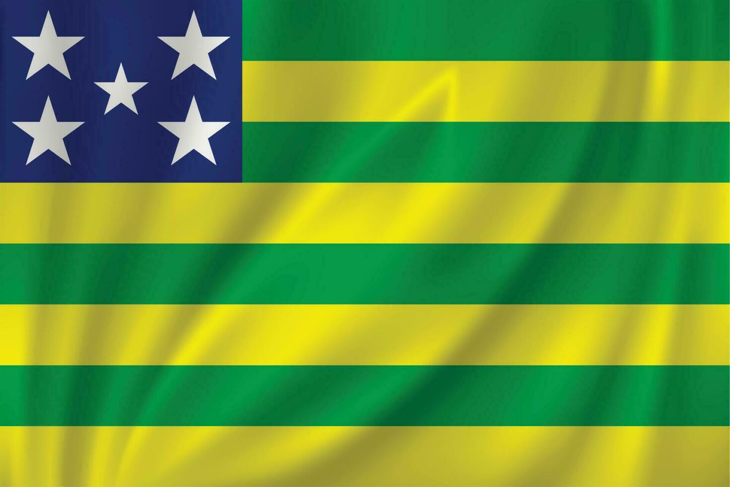 bandeira balançando ao vento vetor