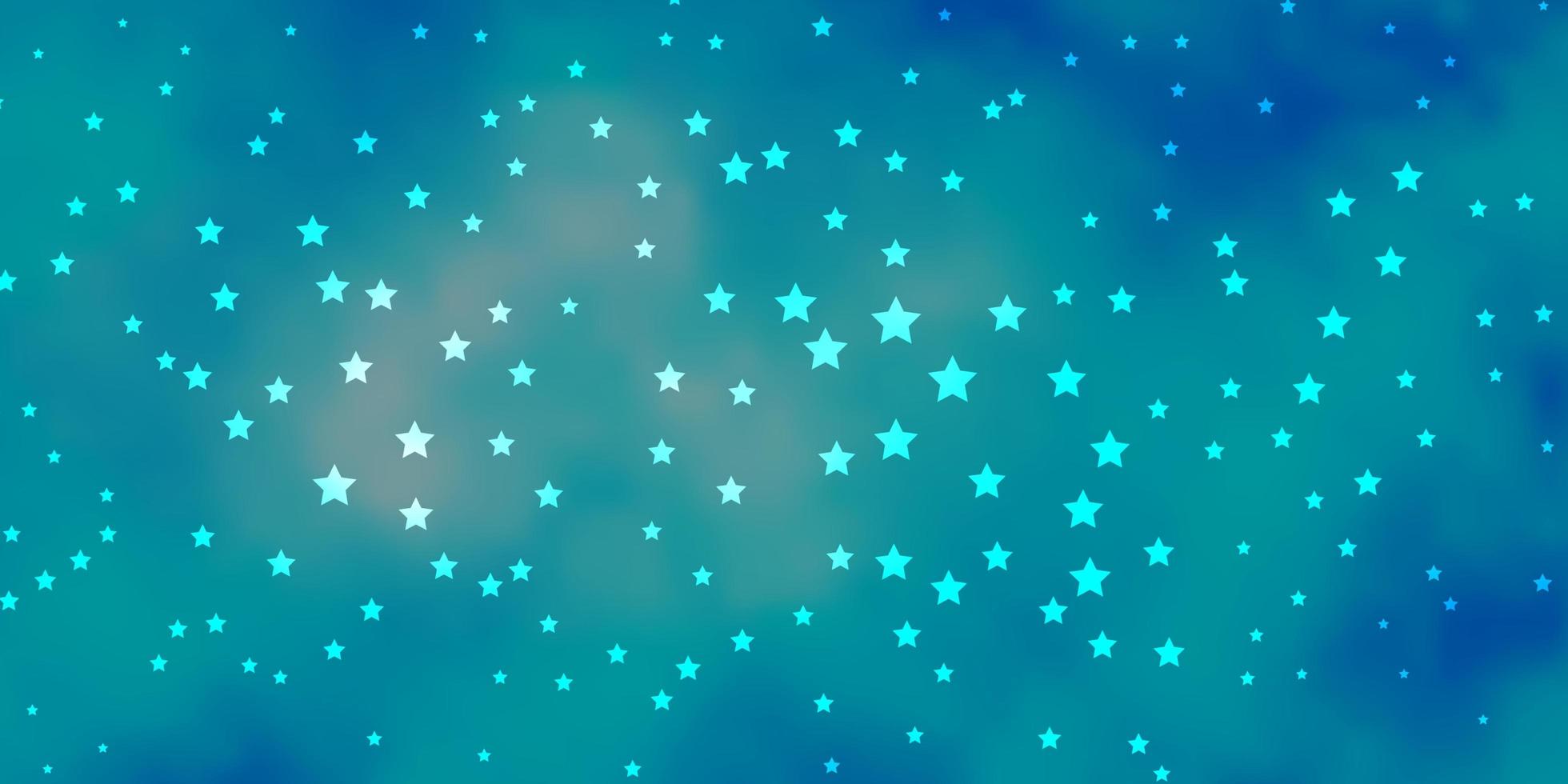 layout de vetor azul escuro com estrelas brilhantes ilustração colorida em estilo abstrato com padrão de estrelas gradientes para embrulhar presentes