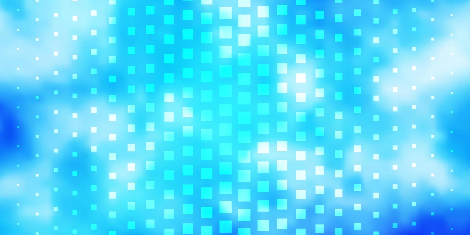 modelo de vetor azul claro com retângulos nova ilustração abstrata com formas retangulares modelo moderno para sua página de destino