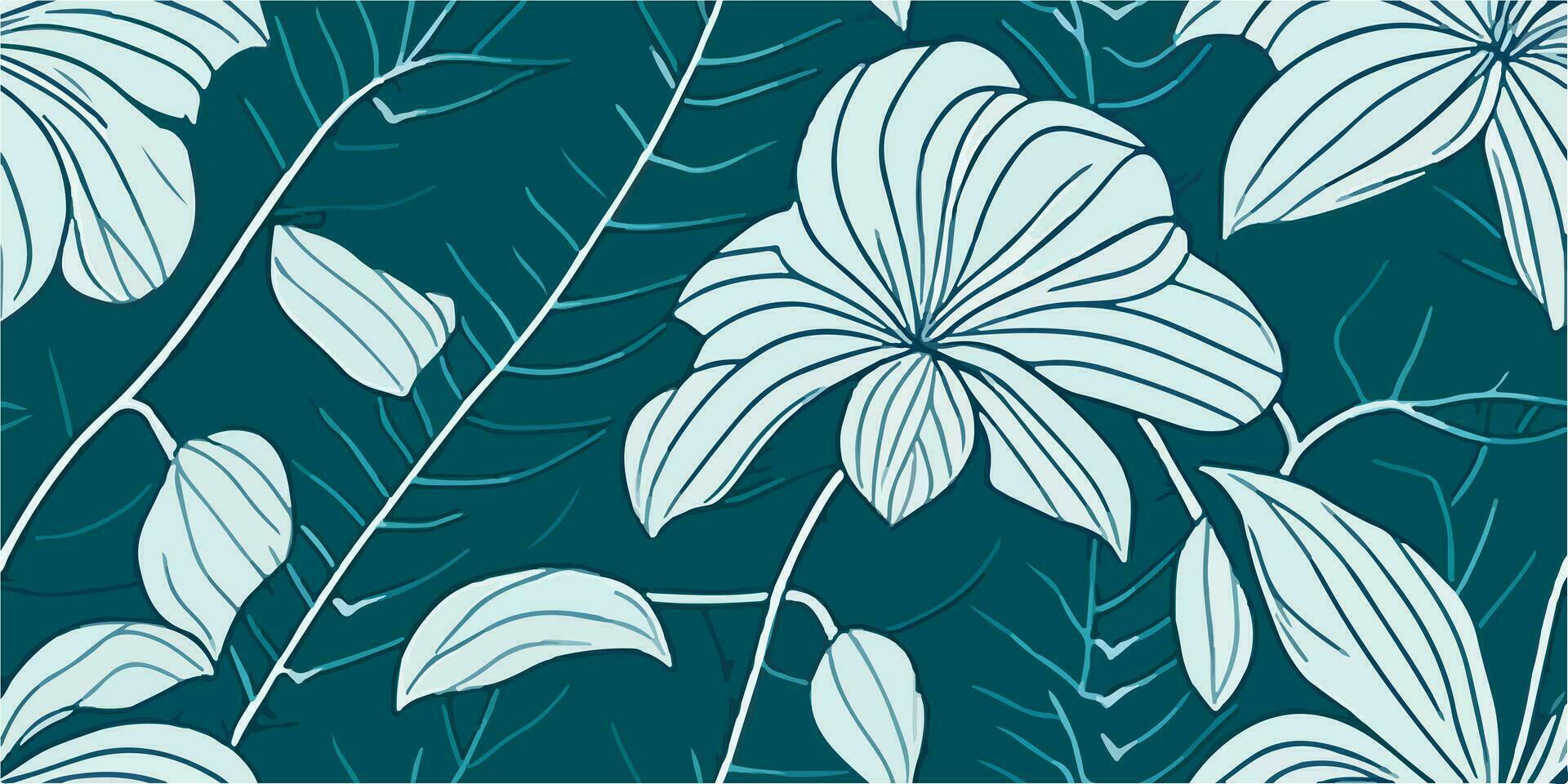 tropical chique. infundindo elegante elementos para dentro frangipani padrões vetor
