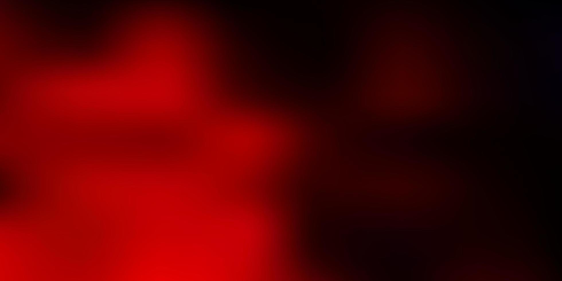 Desenho de borrão abstrato de vetor vermelho escuro