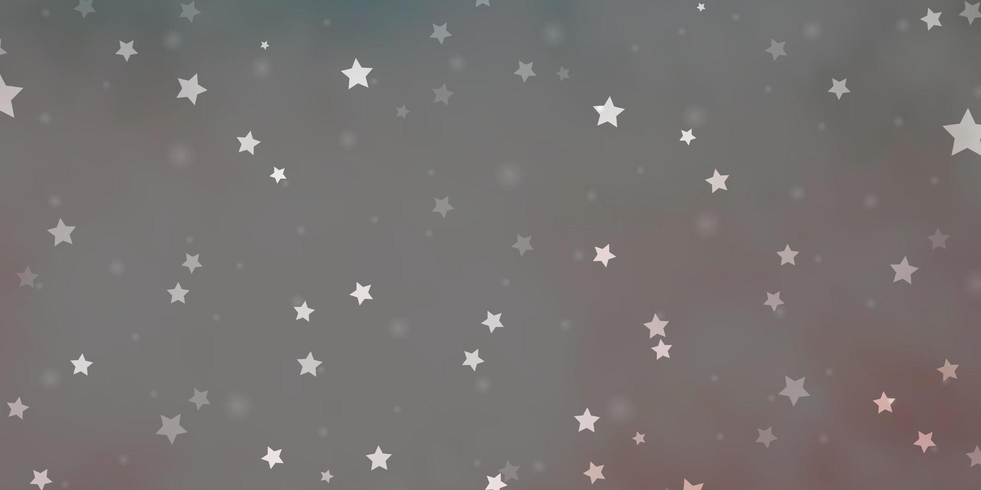 padrão de vetor rosa claro verde com estrelas abstratas ilustração abstrata geométrica moderna com estrelas melhor design para seu banner de cartaz de anúncio