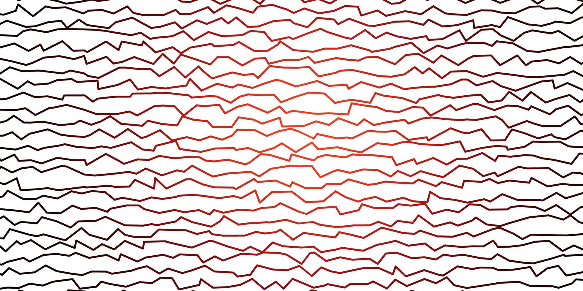 fundo vector vermelho-rosa escuro com ilustração de curvas em estilo de meio-tom com padrão de curvas gradientes para folhetos de livretos