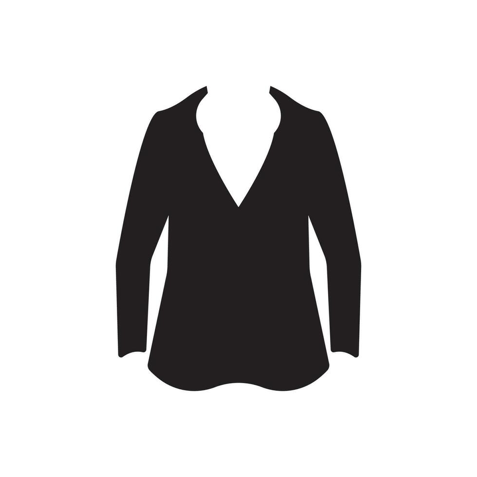 casaco símbolo ícone, logotipo ilustração Projeto modelo vetor