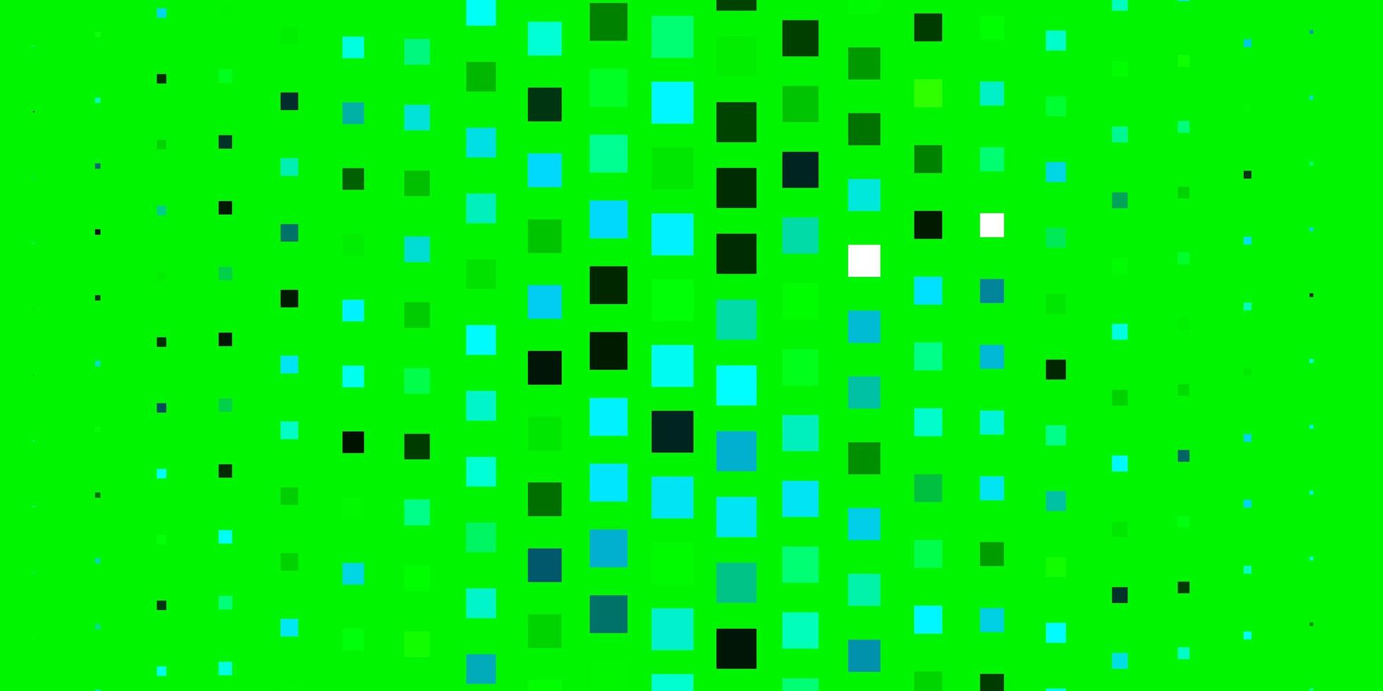 layout de vetor verde azul claro com linhas retângulos ilustração gradiente abstrata com padrão de retângulos coloridos para folhetos de livretos de negócios