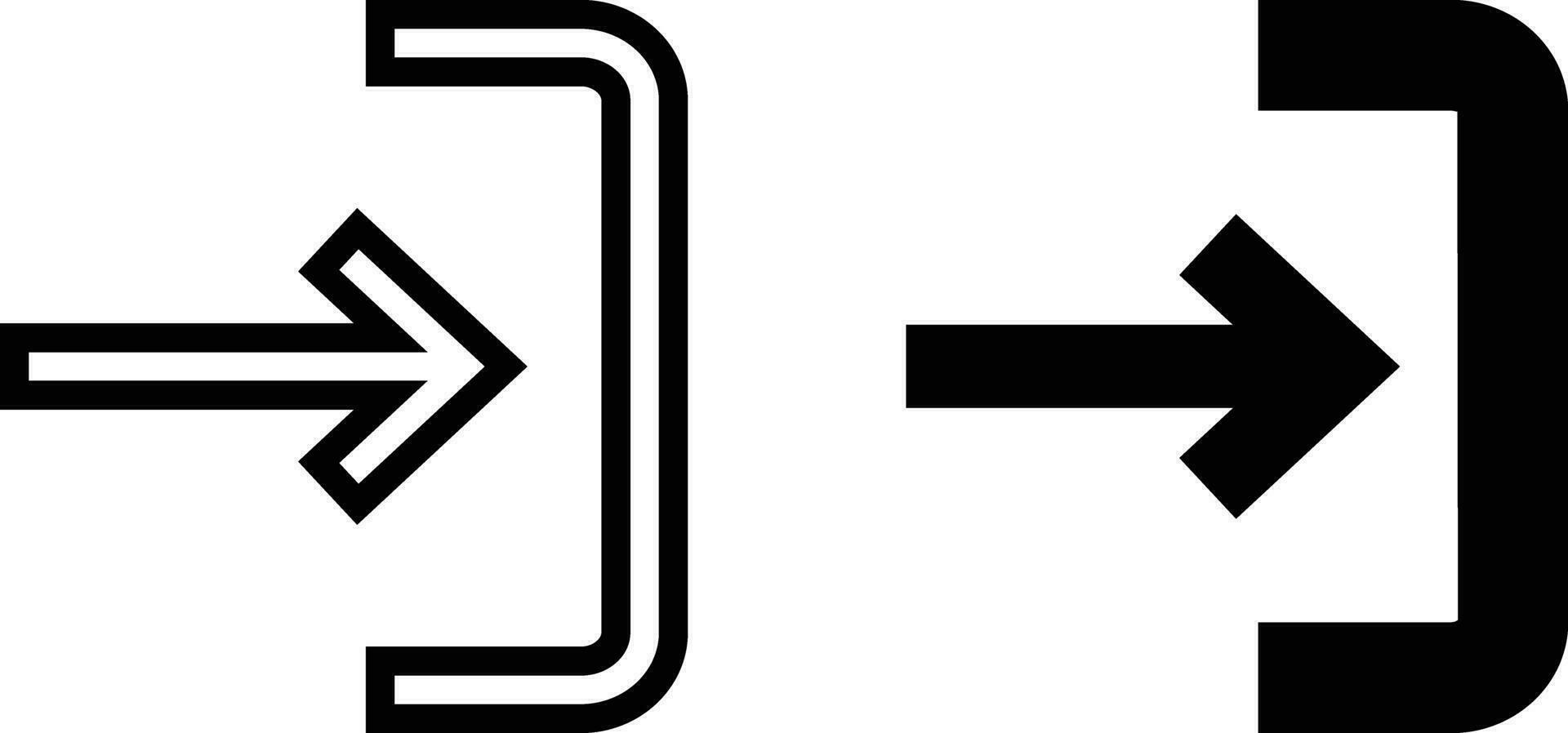 Conecte-se ícone folha, simples na moda plano estilo linha e sólido isolado vetor ilustração em branco fundo. para aplicativos, logotipo, sites, símbolo , interface do usuário, ux, gráfico e rede Projeto. eps 10.