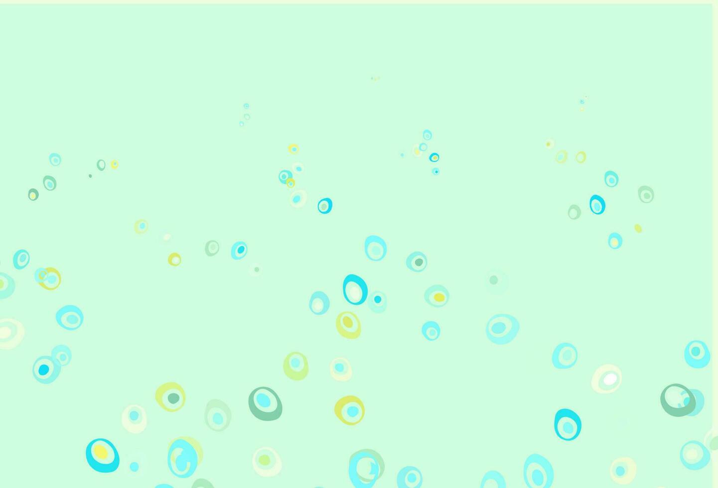 pano de fundo vector azul e amarelo claro com pontos.