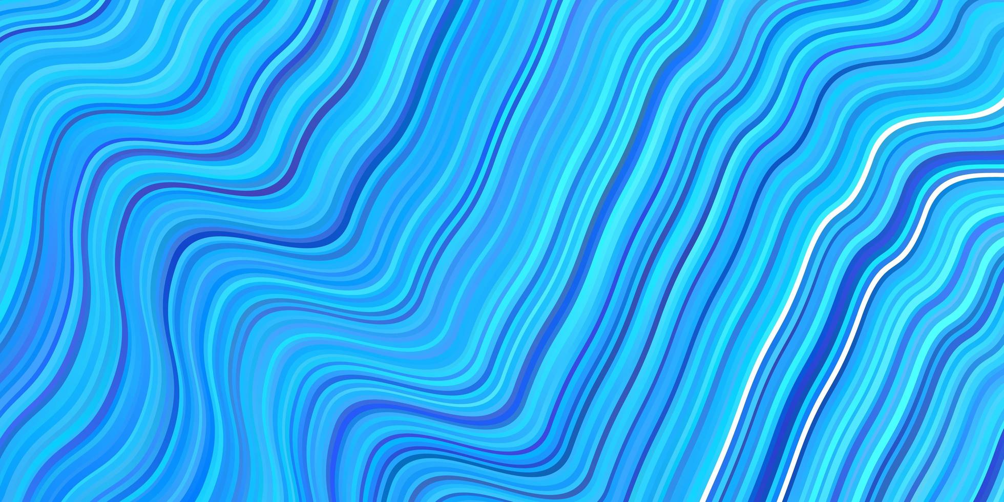 pano de fundo vector azul claro com linhas dobradas