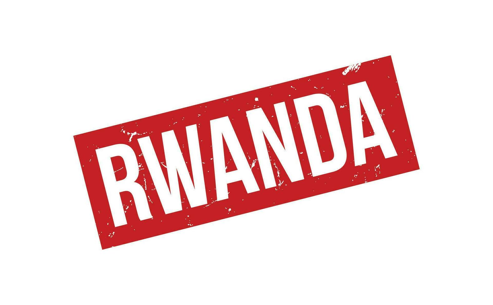 Ruanda borracha carimbo foca vetor