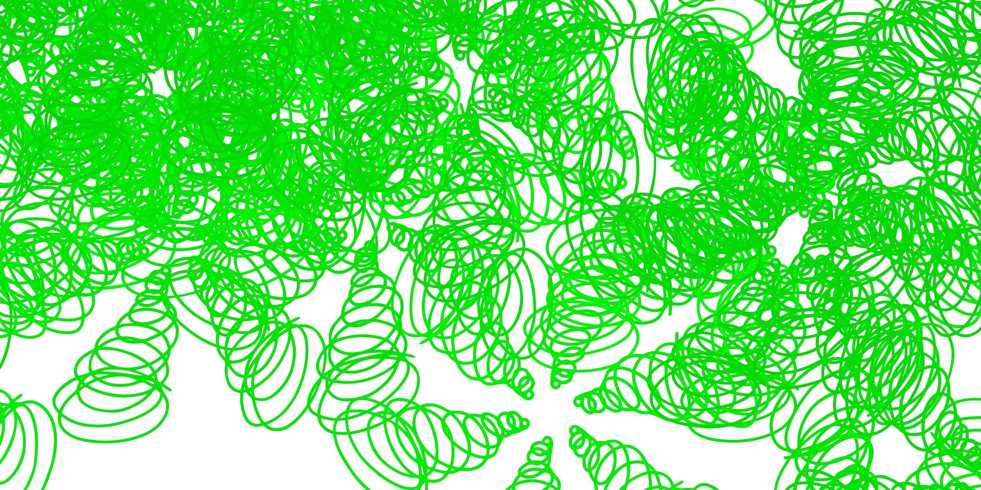 fundo vector verde claro com linhas curvas