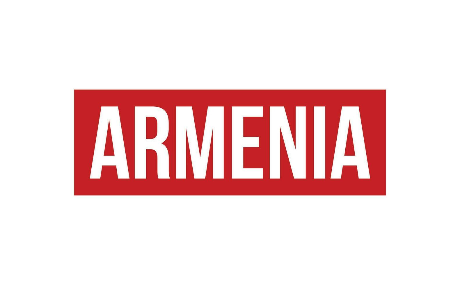 Armênia borracha carimbo foca vetor