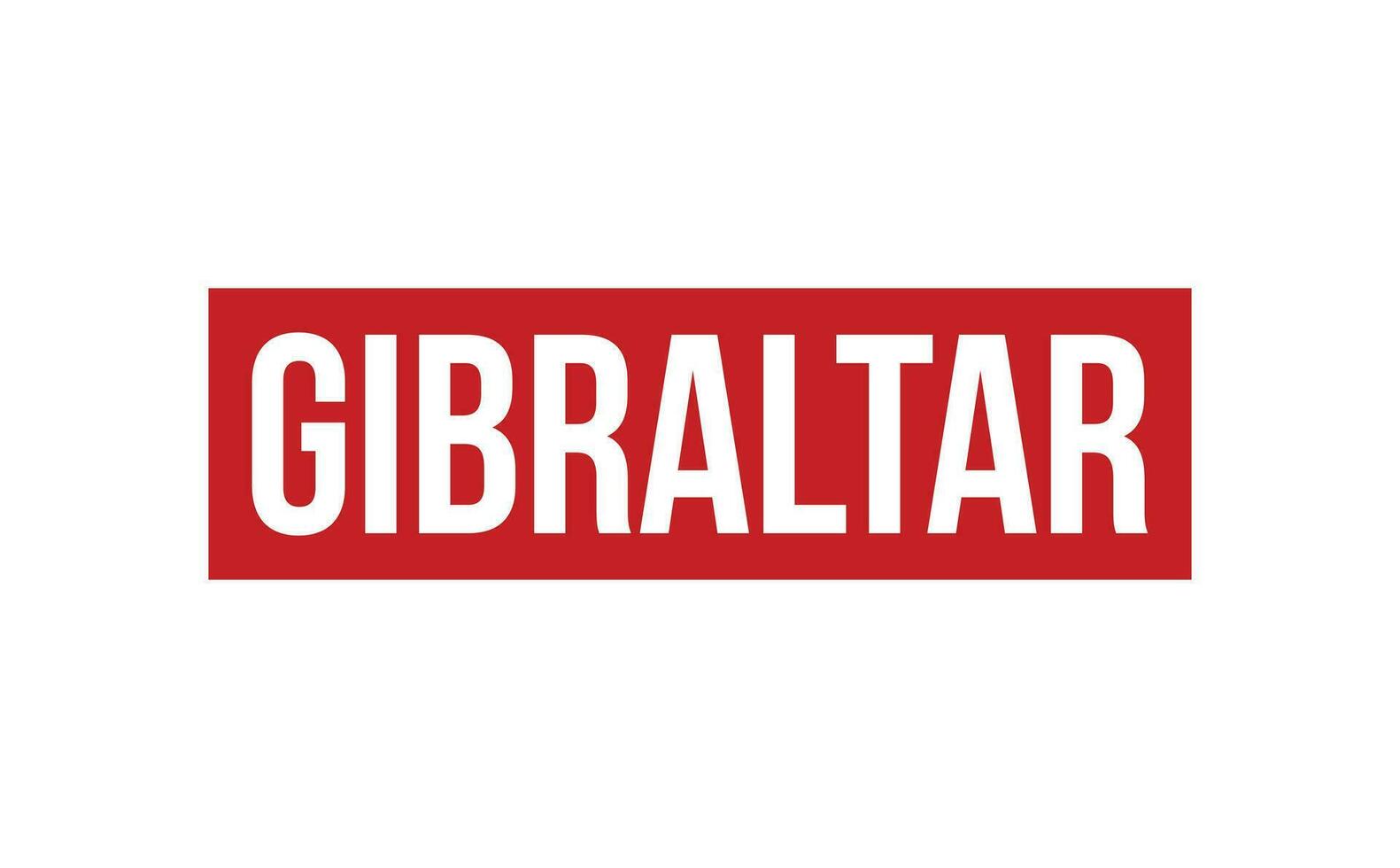 Gibraltar borracha carimbo foca vetor