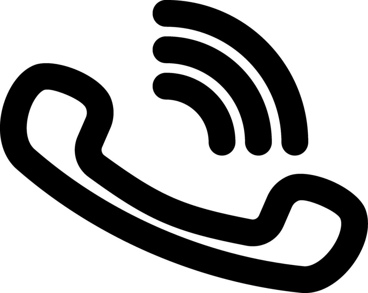 telefone ícone vetor, telefone ícone símbolo isolado. Telefone ícone para padrão local na rede Internet etc. vetor