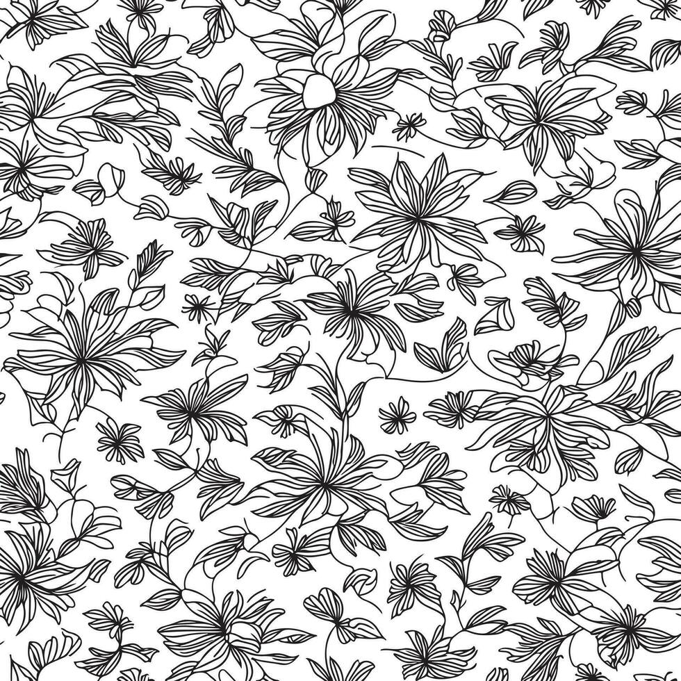 floral desatado padronizar. diagonal flor linhas padronizar fundo. plano abstrato flor linhas padronizar. em linha reta listras textura fundo. linha padronizar vetor ilustração fundo.