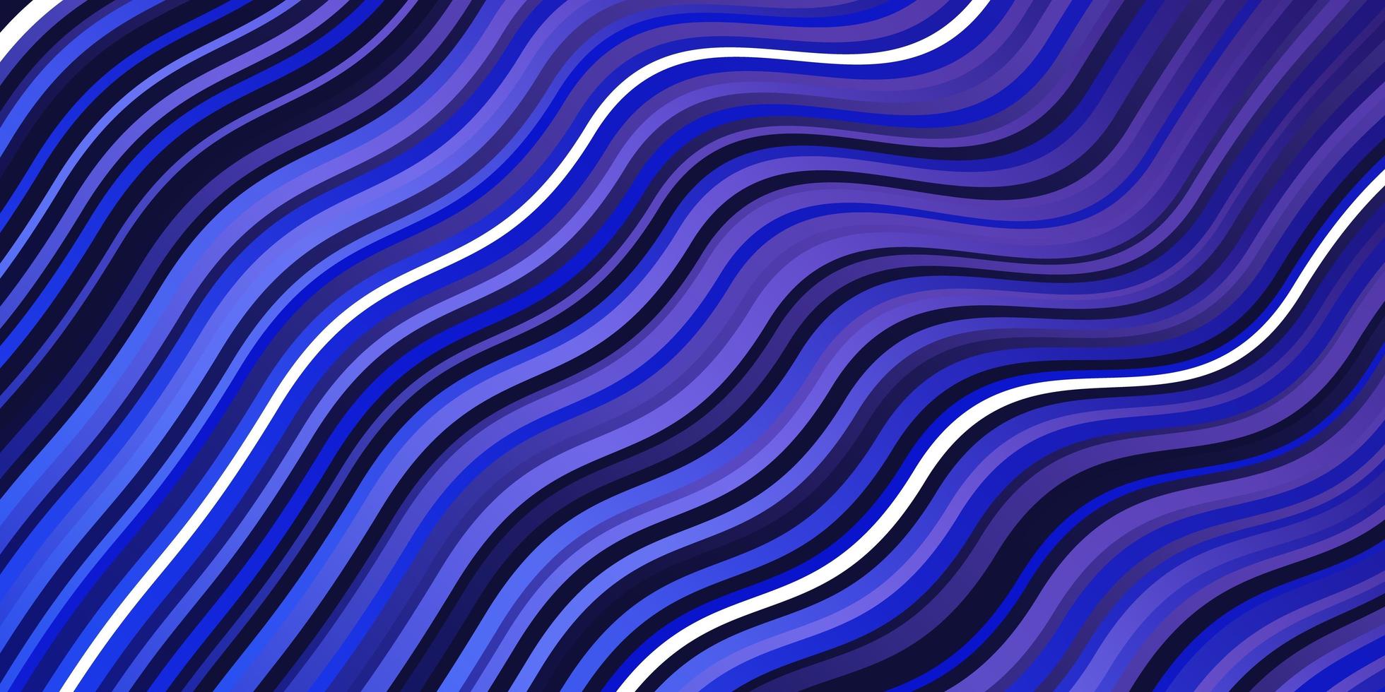 fundo vector roxo claro com linhas dobradas ilustração gradiente abstrata com padrão de linhas irônicas para folhetos