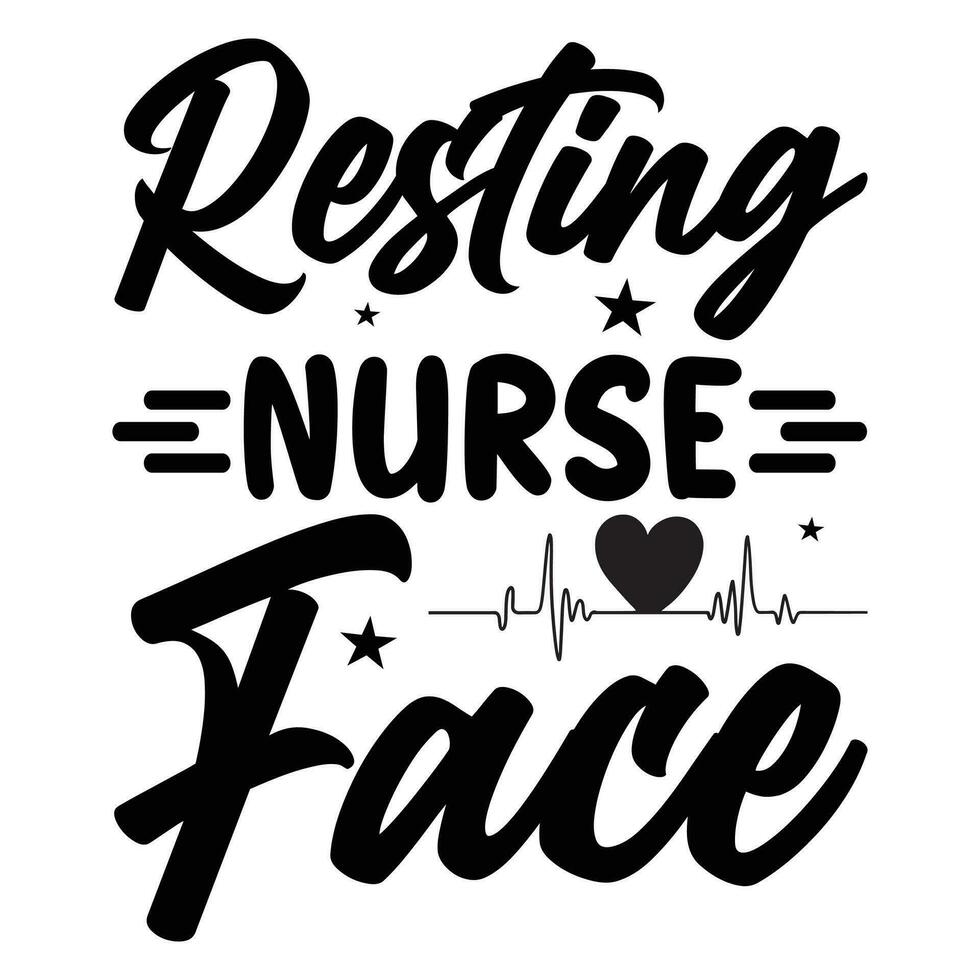 rosto de enfermeira descansando vetor